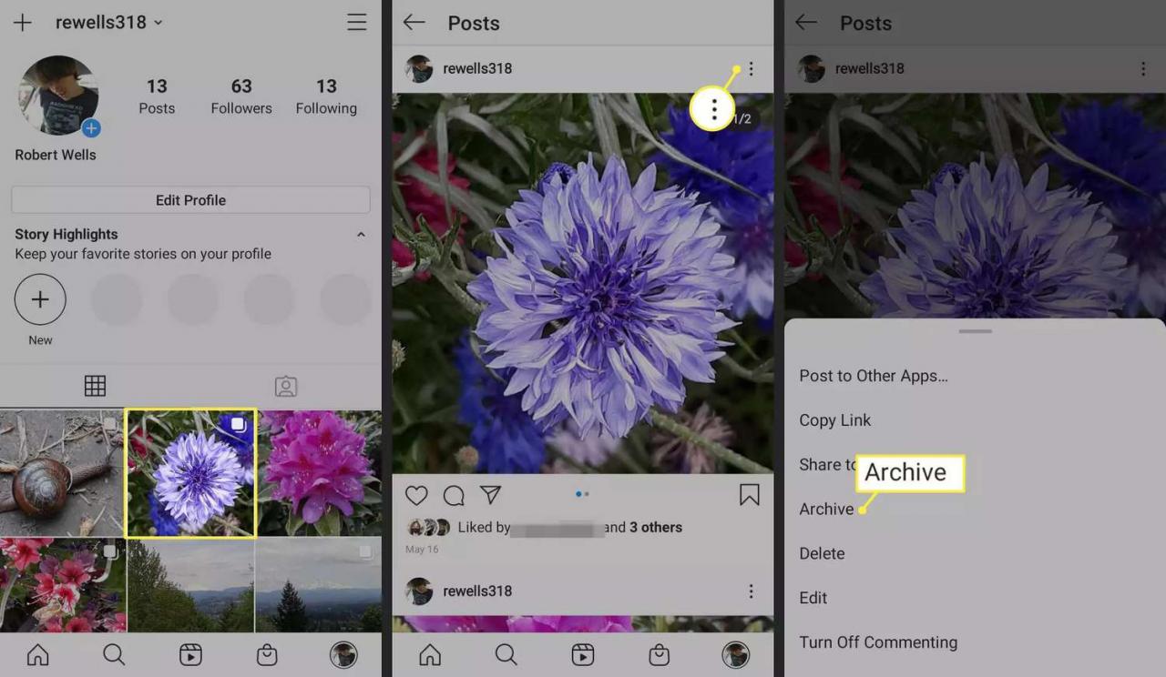 How to Hide Photos on Instagram